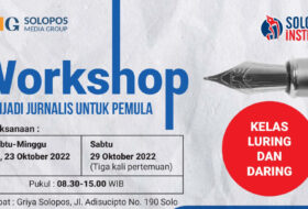 WORKSHOP MENJADI JURNALIS PEMULA