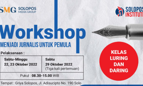 WORKSHOP MENJADI JURNALIS PEMULA